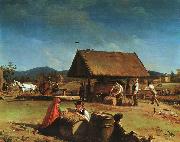William Sidney Mount Cider Making oil painting